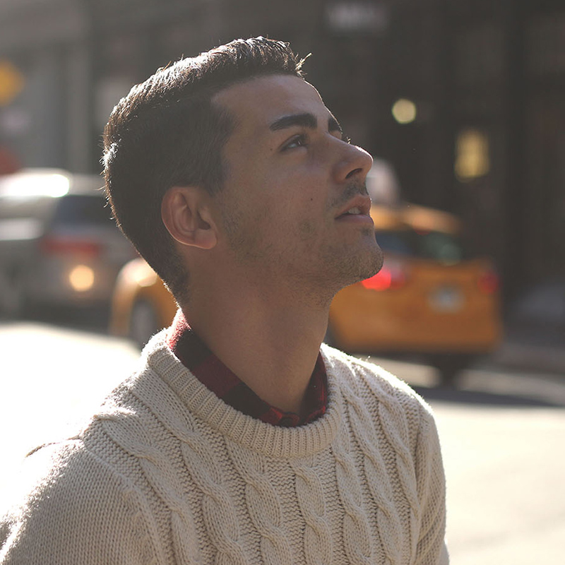 Chilling in NYC street